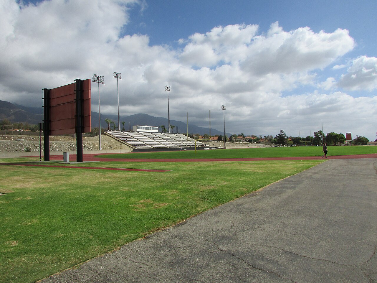 Grigsby Field, Chaffey College in California